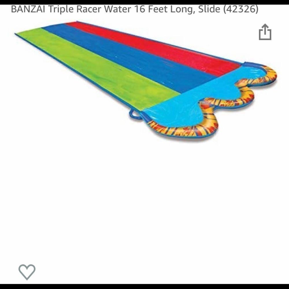 Banzai Triple Racer Water Slide - Picture 3 of 4